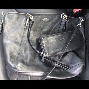 Coach Purse & Wristlet